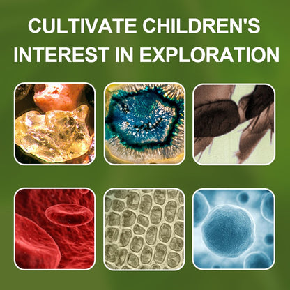 Mini microscop portabil cu baterie si zoom 60-120x Ofertivo